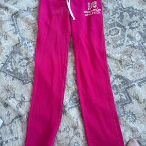 Abercrombie & Fitch Kids Fuchsia Joggers